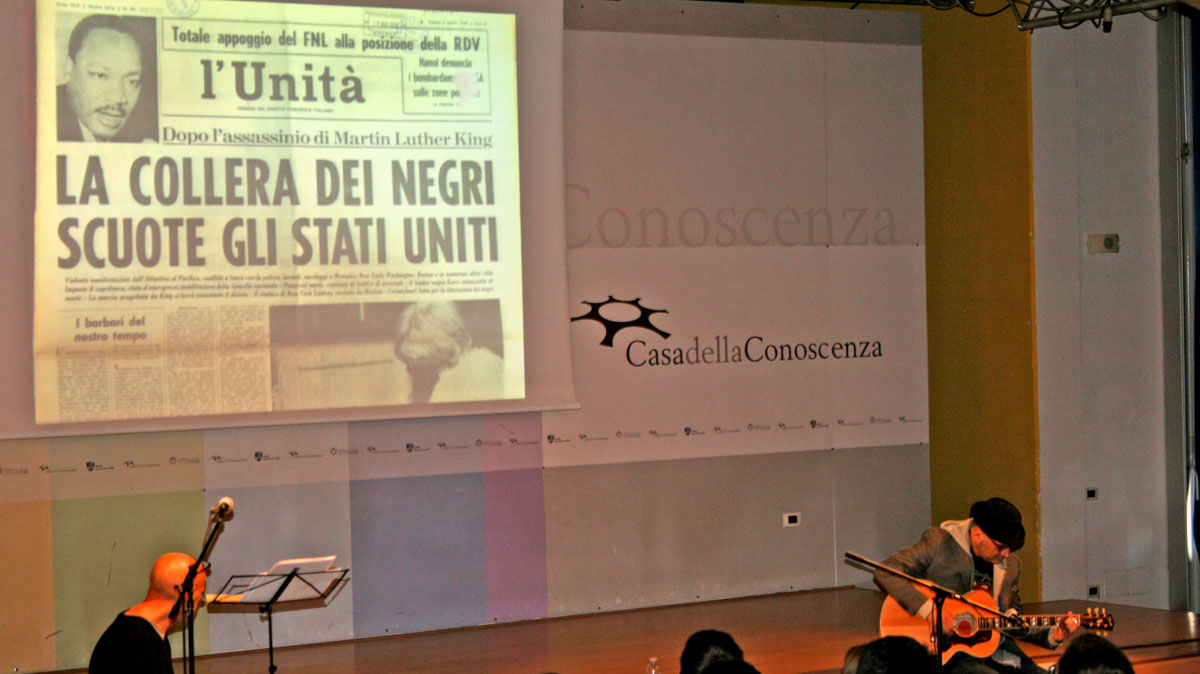 22 novembre - How Long Not Long ricorda Martin Luther King alle scuole superiori