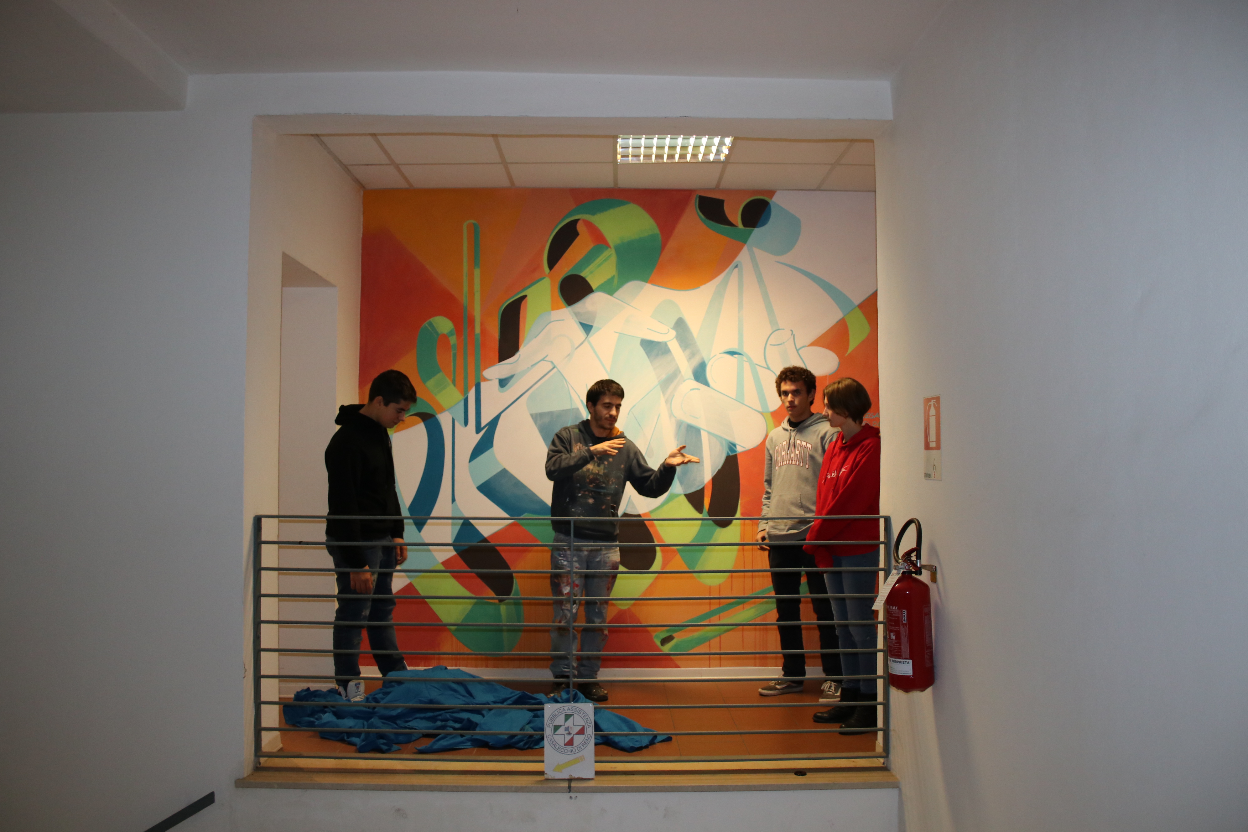19 novembre - Inaugurazione del murale della memoria in Casa della Solidarietà