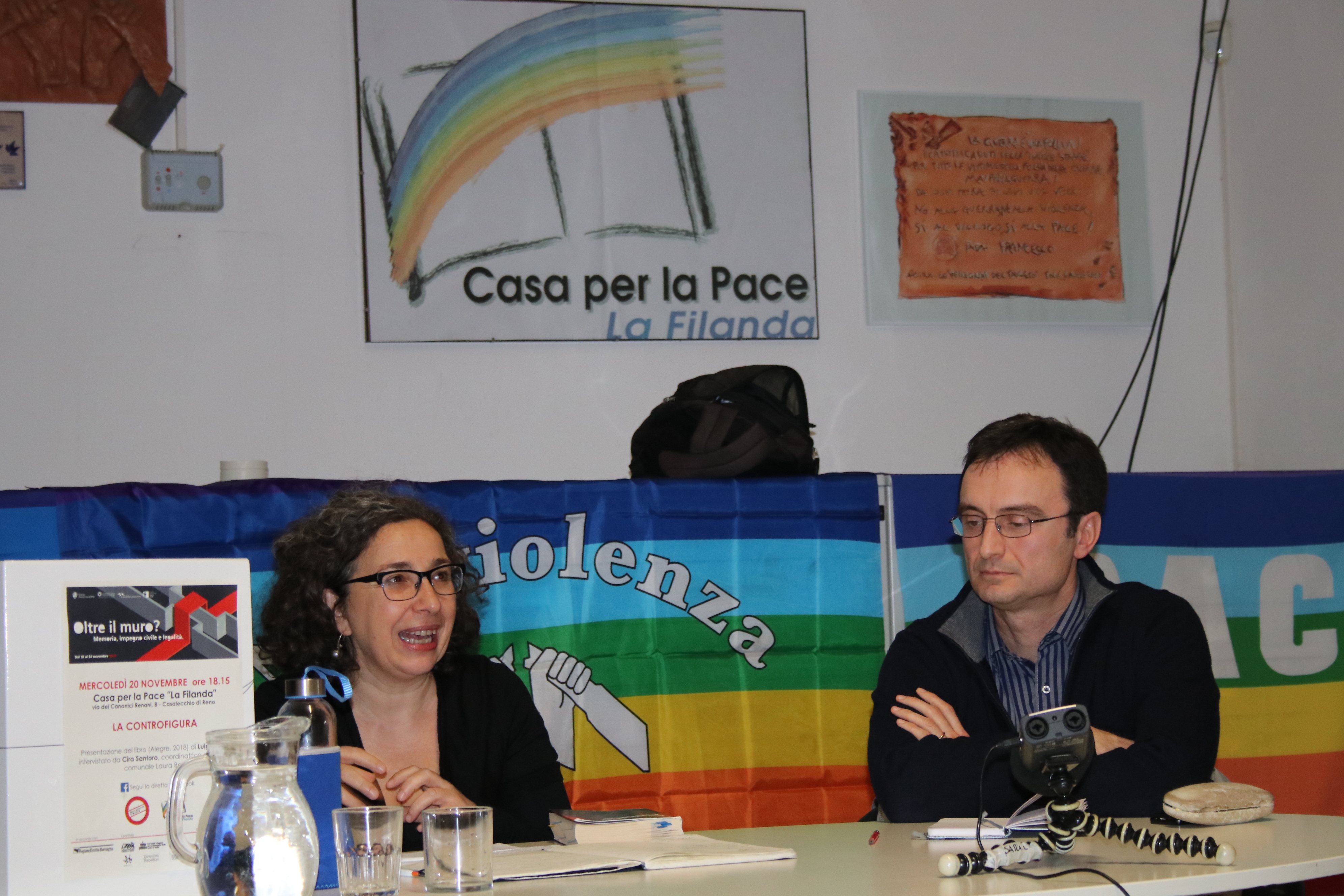 20 novembre - Luigi Lollini e Cira Santoro in Casa per la Pace